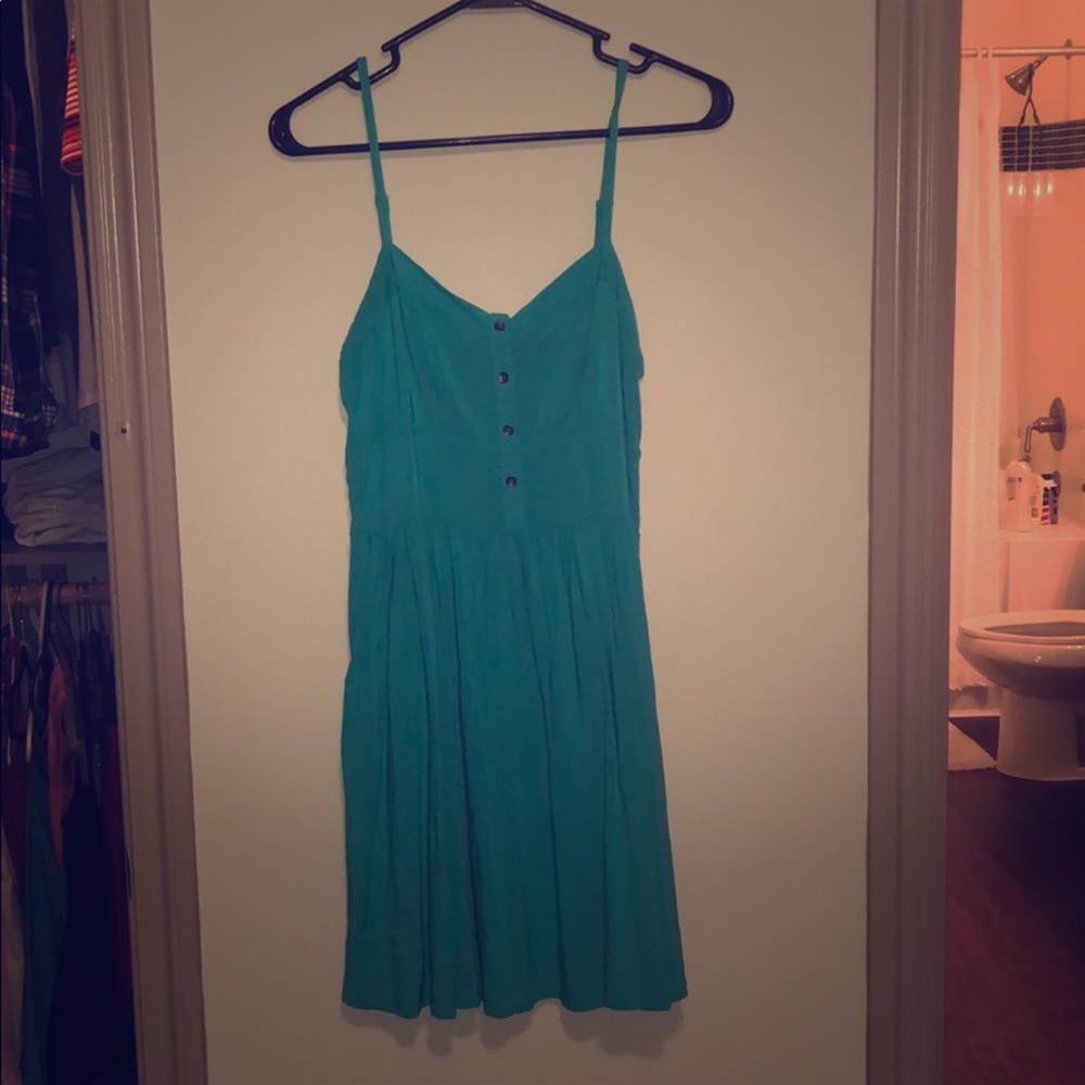 Teal Express Sundress